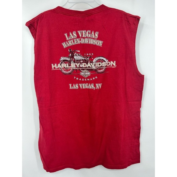 Harley Davidson T-Shirt La Vegas Men's Size XL - Picture 4 of 4